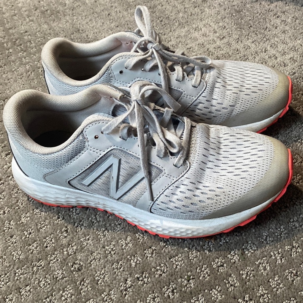 New Balance 520 ComfortRide Grey and Pink Sneakers